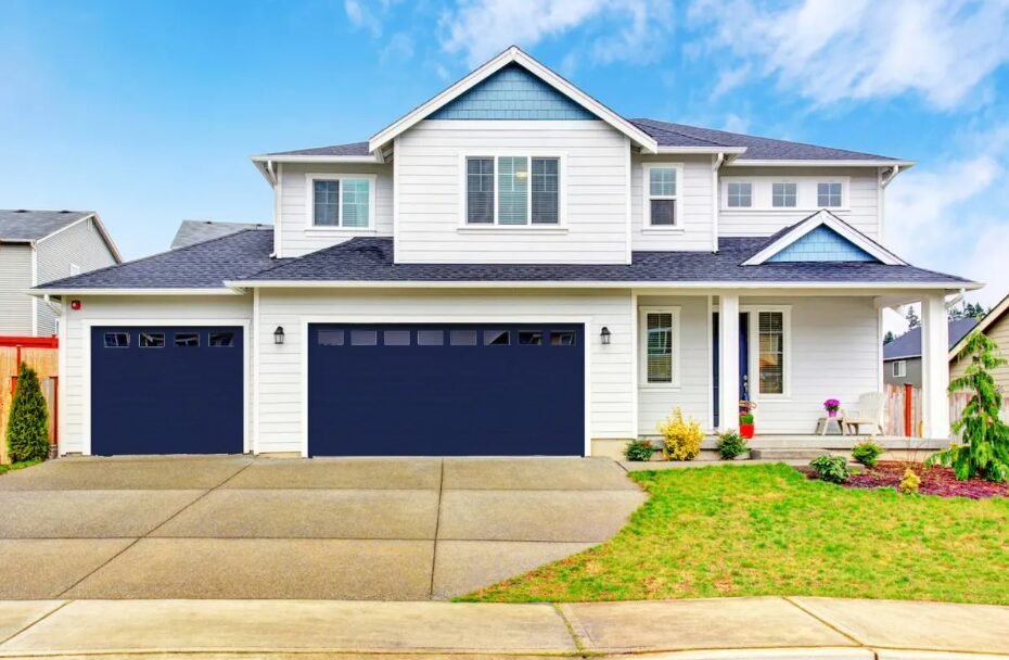Affordable garage door service installation truck operating locally in Central Ohio